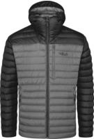 Rab Microlight Alpine Jacket - Daunenjacke black/graphene