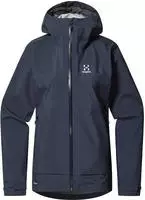 HAGL&Ouml;FS 606177, HAGL&Ouml;FS Damen Funktionsjacke Front Proof Jacket Women Tarn Blue