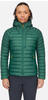 Rab QDB13, Rab Microlight Alpine Jacket Women green slate - Größe 12 UK Damen