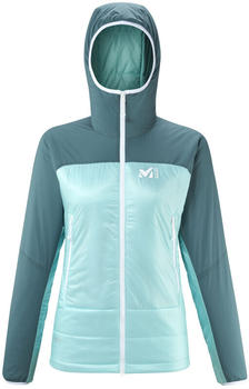 Millet Fusion Airwarm Hoodie Women aruba hydro blue