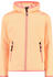 orange: CMP Girl Fleece-Jacket Knit-Tech (3H19825)