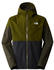 The North Face Lightning Zip-in Jacket (87GN) asphalt grey/forest olive/new taupe green
