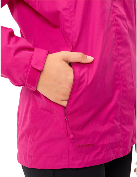 Material & Pflege & Ausstattung VAUDE Women's Escape Light Jacket rich pink