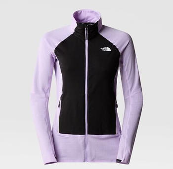 The North Face Womens Bolt Polartec Jacket (NF0A825K) lite lilac/tnf black/fizz lime