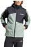 Adidas Man TERREX Xperior Hybrid RAIN.RDY Rain Jacket silver green/ black