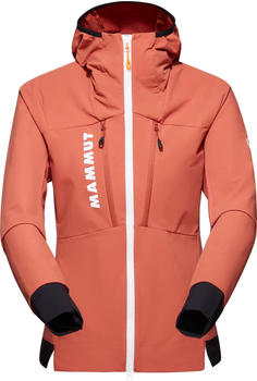 Mammut Aenergy SO Hybrid Hooded Jacket Women brick/black