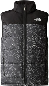 The North Face Teen's Never Stop Synthetic Vest Print (886X) asphalt grey bouldering
