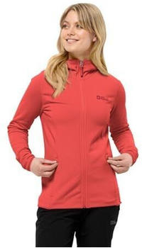 Jack Wolfskin Baiselberg Hooded FZ Women vibrant red