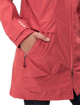 VAUDE Women's Skomer Parka II (45500) brick