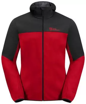 Jack Wolfskin Feldberg Hoody Men red glow