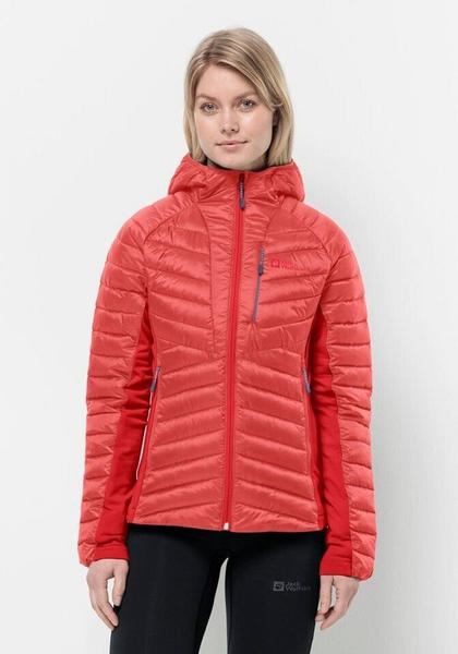 Ausstattung & Material & Pflege Jack Wolfskin Routeburn Pro Ins Jacket Women vibrant red