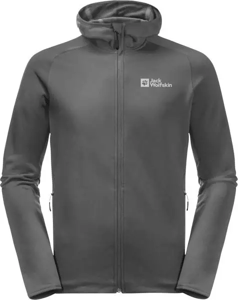 Jack Wolfskin Baiselberg Hooded Fz M slate