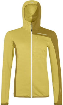 Ortovox Fleece Light Grid Hooded JKT W wabisabi