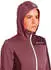 Ortovox Fleece Light Grid Hooded JKT W wild berry