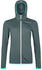 grün: Ortovox Fleece Light Grid Hooded JKT W