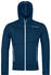 blau: Ortovox Fleece Light Hoody M (87131)