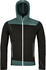 schwarz: Ortovox Fleece Light Hoody M (87131)