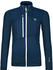 blau: Ortovox Fleece Grid Jacket W (87205)