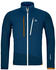 blau: Ortovox Fleece Grid Jacket M (87215)
