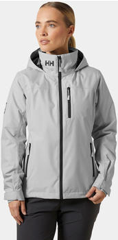 Helly Hansen Crew Hooded Midlayer Sailing Jacket 2.0 Women (34447) grey fog