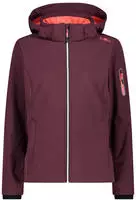 CMP 39A5006-C919-34, CMP Woman Jacket Zip Hood burgundy (C919) 34 Damen