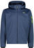 blau: CMP Light Softshell Jacket with Detachable Hood (39A5027M)