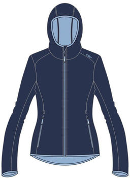 CMP Girl Jacket Fix Hood (39A5115) blue/sky