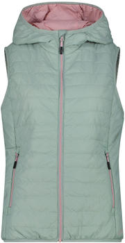CMP Woman Vest Fix Hood (34Z5126) jade