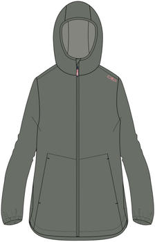 CMP Kid G Jacket Fix Hood (34Z5425) salvia