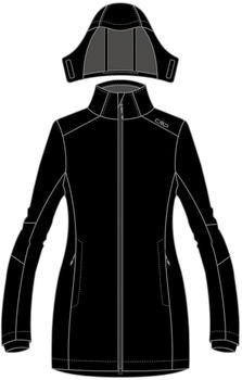 CMP Woman Parka Zip Hood (34A5046) nero