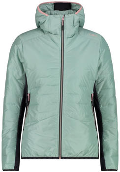 CMP Woman Hybrid Jacket Fix Hood (34Z6576) jade