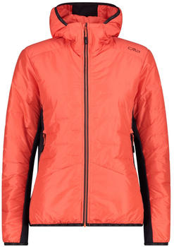 CMP Woman Hybrid Jacket Fix Hood (34Z6576) bitter