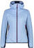 CMP Woman Hybrid Jacket Fix Hood (34Z6576) sky