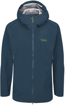 Rab Men's Kinetic Alpine 2.0 Waterproof Jacket (QWG-69) orion blue