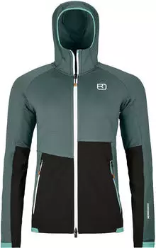 Ortovox Fleece Rib Hoody W dark arctic grey