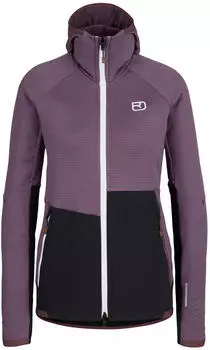 Ortovox Fleece Rib Hoody W wild berry