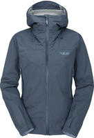 Rab 115900_ORB, Rab Downpour Plus 2.0 Damen Regenjacke, blau female