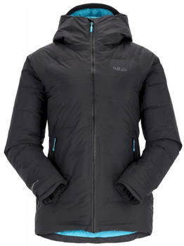 Rab Valiance Jacket black/aquamarine