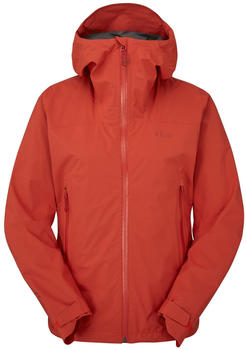 Rab Downpour Light Jacket Wmns (QWG-91) red grapefruit