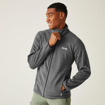Regatta Hadfield Fleece mit Durchgehendem Rei&szlig;verschluss f&uuml;r Herren (RMA502) seal grey