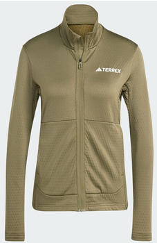 Adidas Terrex Multi Light Fleece Full-Zip Jacket (IQ3746) olive strata