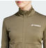 Adidas Terrex Multi Light Fleece Full-Zip Jacket (IQ3746) olive strata