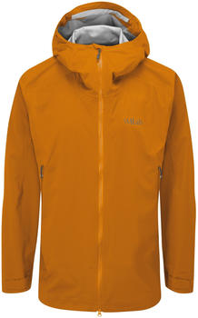 Rab Men's Kinetic Alpine 2.0 Waterproof Jacket (QWG-69) marmalade