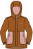 VAUDE Kids Campfire 3in1 Jacket Girls silt brown/rose