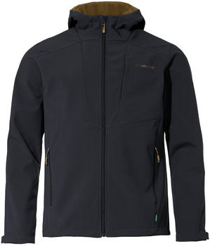 VAUDE Men's Cyclone Hooded Jacket black/oat