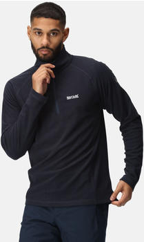 Regatta Montes Mini Stripe Leichtes Fleece-Sweatshirt mit Halblangem Rei&szlig;verschluss f&uuml;r Herren (RMA212) navy