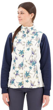 Columbia Powder Pass Vest Women sea salt tiger lilies print
