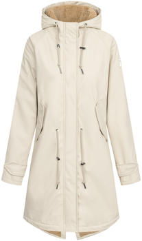 Derbe Friese Tidaholm Damen Regenjacke gef&uuml;ttert beige