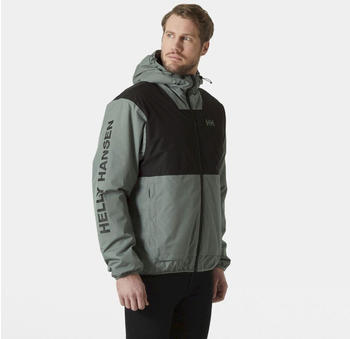 Helly Hansen Ervik Insulated Rain Jacket (53983) grey cactus