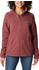 Columbia Weather Full Zip Fleece Jacket Women beetroot heather
